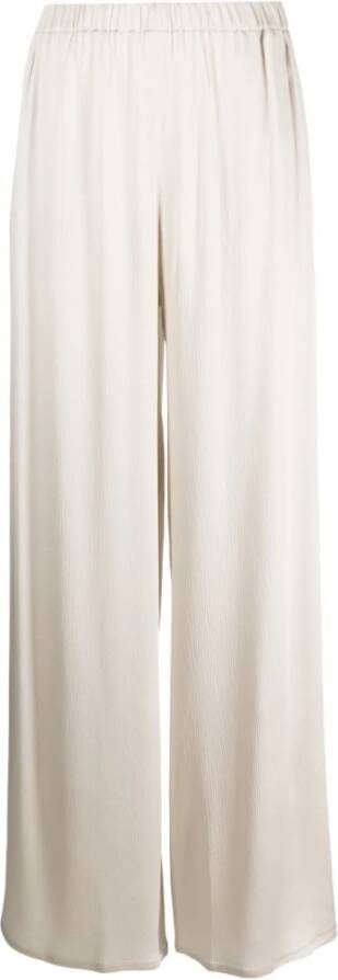 Antonelli Firenze Wide Trousers Beige Dames