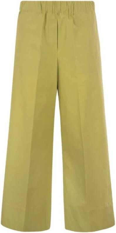 Antonelli Firenze Wide Trousers Groen Dames