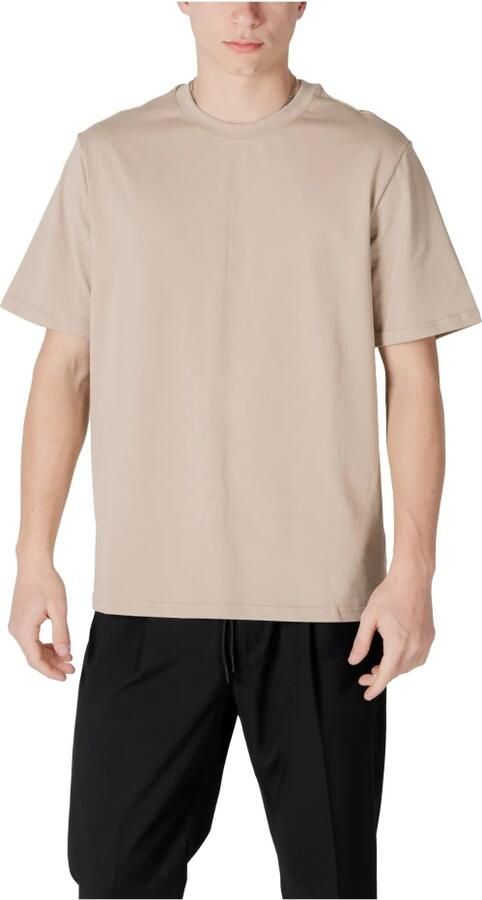 Antony Morato Polo Shirt Lange Mouw RELAXED FIT WITH MATT PLASTIC PRINT MMKS02487-FA100239 - Foto 3