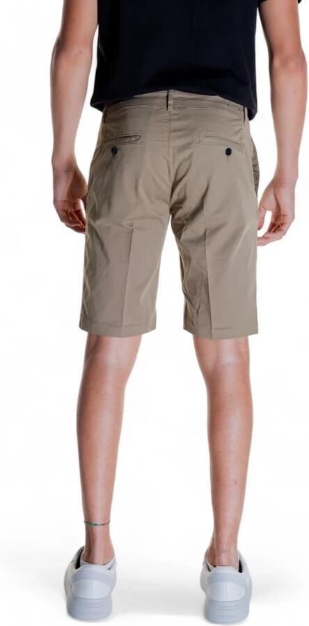 Antony Morato Beige Katoenen Bermuda Shorts met Lycra Beige Heren