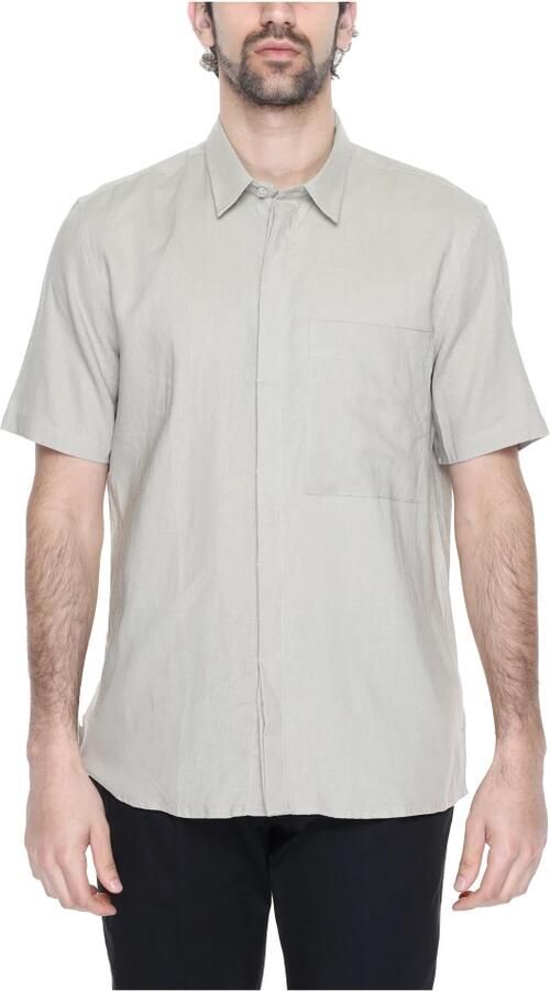 Antony Morato Beige korte mouwen overhemd knoopsluiting Beige Heren - Foto 4