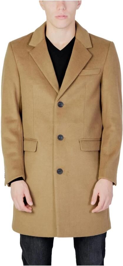 Antony Morato Beige Lange Mouw Herenjas Knoopsluiting Beige Heren - Foto 3