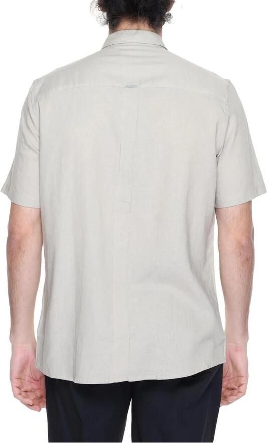 Antony Morato Beige korte mouwen overhemd knoopsluiting Beige Heren