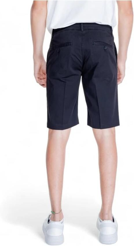Antony Morato Bermuda Shorts Katoen Elastaan Collectie Blue Heren