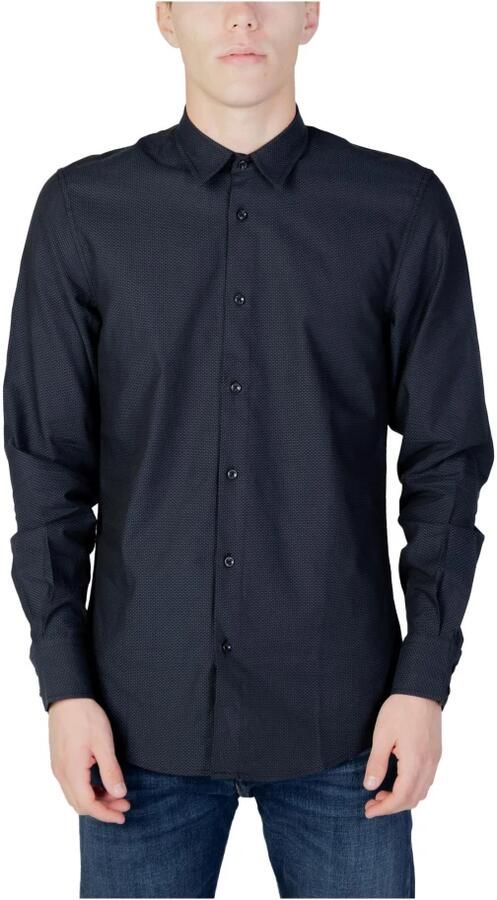 Antony Morato Overhemd Lange Mouw NAPOLI SLIM FIT MMSL00628-FA440039 - Foto 5