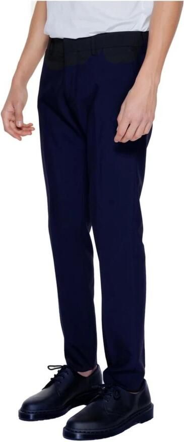 Antony Morato Blauwe Suit Broek Polyester Mix Lente Zomer Blue Heren - Foto 3