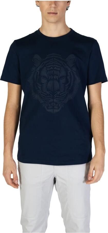 Antony Morato Blauw Katoenen T-shirt Lente Zomer Collectie Blue Heren