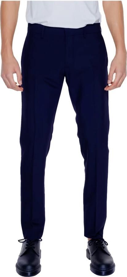 Antony Morato Blauwe Suit Broek Polyester Mix Lente Zomer Blue Heren - Foto 4