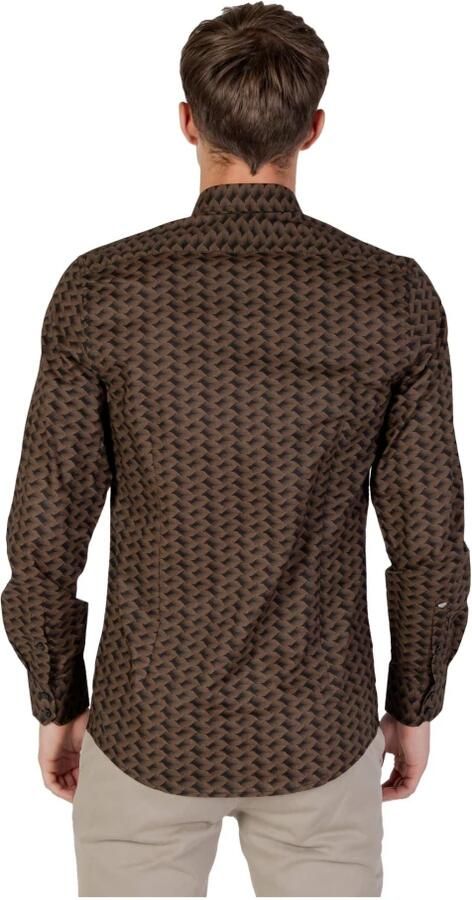 Antony Morato Overhemd Lange Mouw NAPOLI SLIM FIT IN TESSUTO MMSL00628-FA430578 - Foto 2