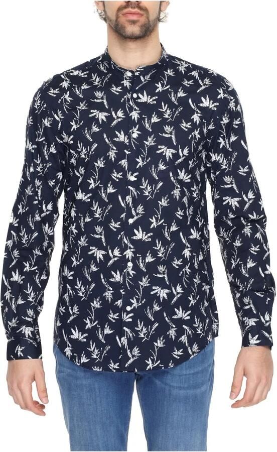 Antony Morato Katoenen Lange Mouwen Shirt Lente Zomer Collectie Blue Heren - Foto 3