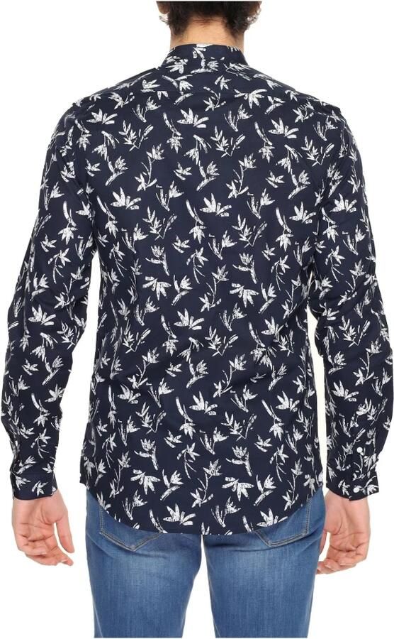 Antony Morato Katoenen Lange Mouwen Shirt Lente Zomer Collectie Blue Heren - Foto 1