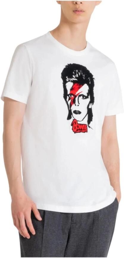 Antony Morato Regular fit T-shirt met motiefprint en ronde hals - Foto 3