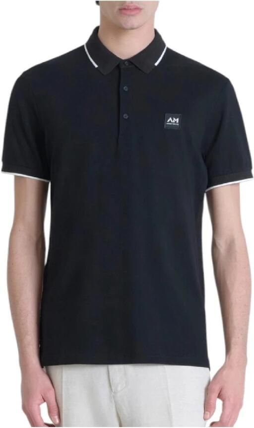 Antony Morato Elegant Katoenen Poloshirt Black Heren - Foto 2