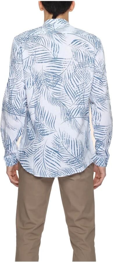 Antony Morato Linnen lange mouwen overhemd Lente Zomer Collectie Blue Heren - Foto 2