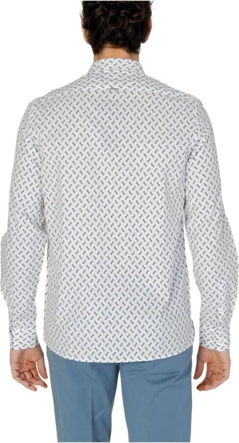 Antony Morato Lange Mouwen Heren Overhemd Lente Zomer Collectie White Heren - Foto 3