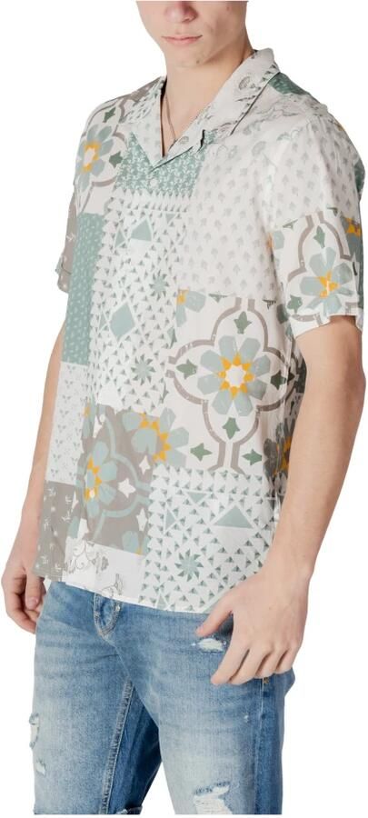 Antony Morato Korte mouwen shirt collectie in viscose katoen Multicolor Heren - Foto 4