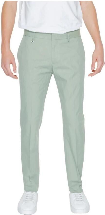 Antony Morato Groene effen broek met zakken Green Heren - Foto 4