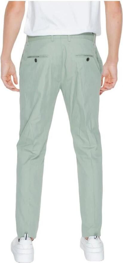 Antony Morato Groene effen broek met zakken Green Heren