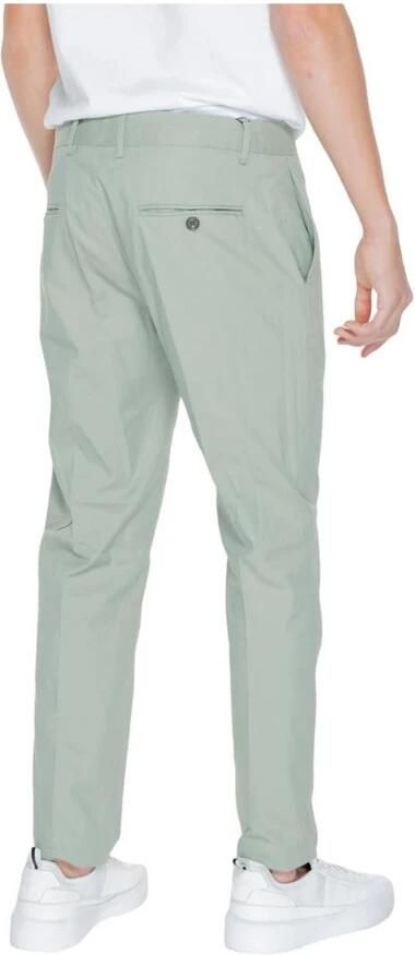 Antony Morato Groene effen broek met zakken Green Heren - Foto 3