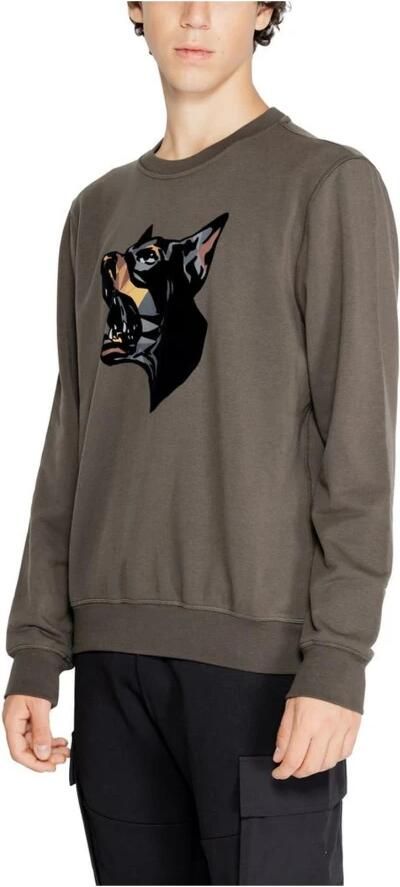 Antony Morato Katoenen Heren Trui Herfst Winter Collectie Green Heren - Foto 2