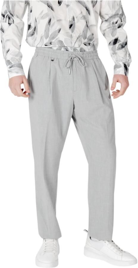 Antony Morato Straight leg stoffen broek met elastische band - Foto 4