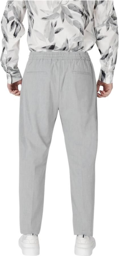 Antony Morato Straight leg stoffen broek met elastische band