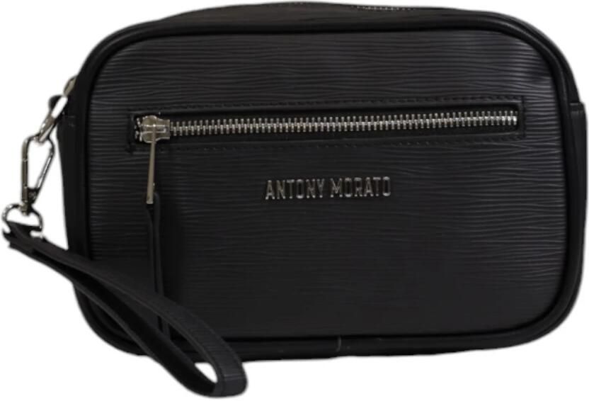 Antony Morato Heren Faux Leren Herfst Winter Collectie Tas Black Heren - Foto 4