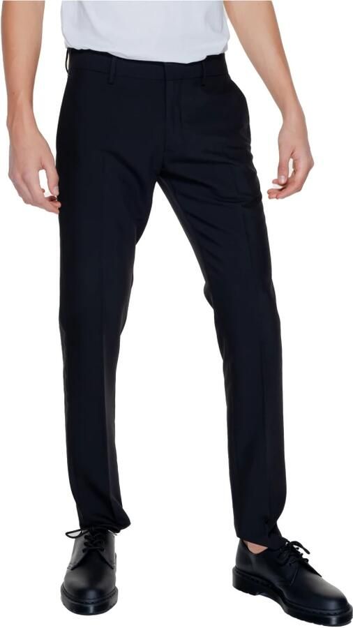 Antony Morato Heren Pak Broek Lente Zomer Collectie Black Heren