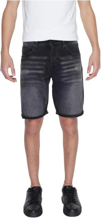 Antony Morato Katoenen Bermuda Shorts Collectie Lente Zomer Black Heren - Foto 3