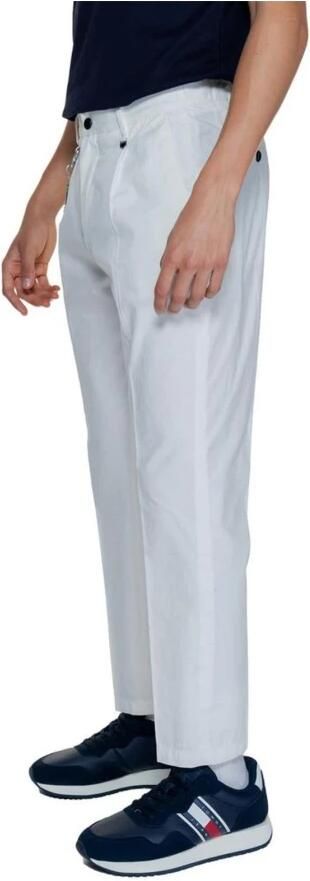 Antony Morato Heren Regular Fit Katoenen Broek Lente Zomer Collectie White Heren - Foto 3
