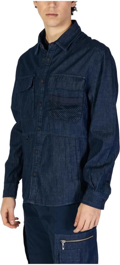 Antony Morato Katoenen Lange Mouwen Shirt Lente Zomer Collectie Blue Heren - Foto 3