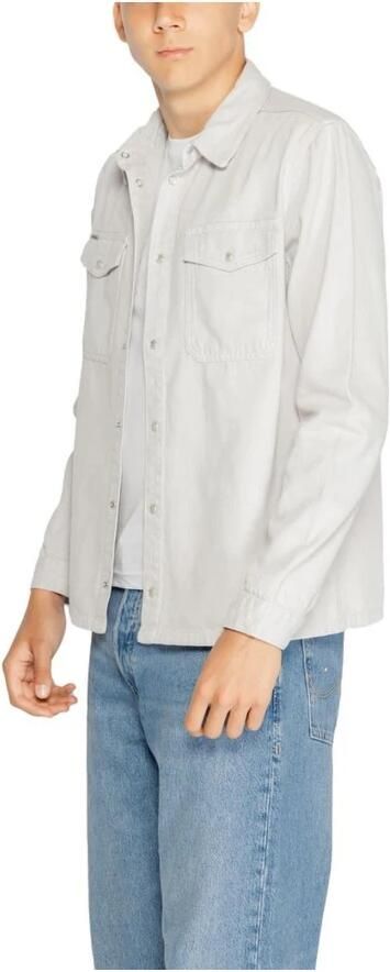 Antony Morato Katoenen Overhemd Herfst Winter Collectie Gray Heren - Foto 4