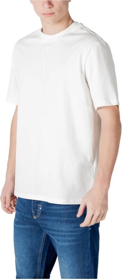 Antony Morato Polo Shirt Lange Mouw RELAXED FIT WITH MATT PLASTIC PRINT MMKS02487-FA100239 - Foto 2