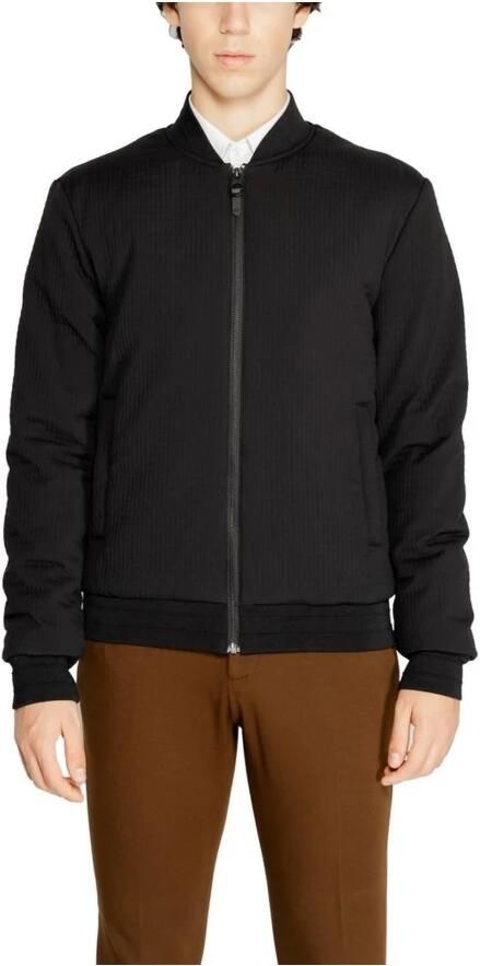 Antony Morato Klassieke Zwarte Polyesterjas voor Mannen Black Heren - Foto 4