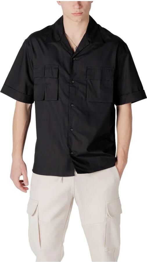 Antony Morato Korte mouwen shirt collectie in katoen Black Heren - Foto 4