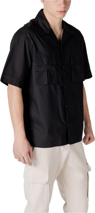Antony Morato Korte mouwen shirt collectie in katoen Black Heren - Foto 2