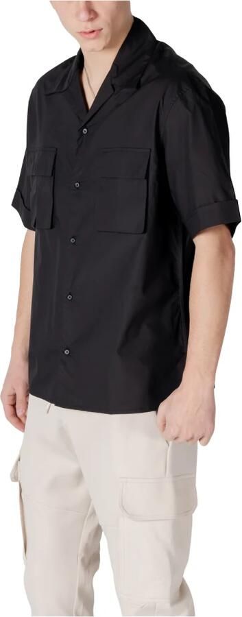 Antony Morato Korte mouwen shirt collectie in katoen Black Heren - Foto 3