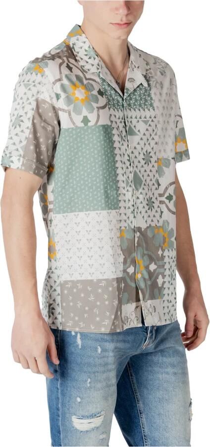 Antony Morato Korte mouwen shirt collectie in viscose katoen Multicolor Heren - Foto 3