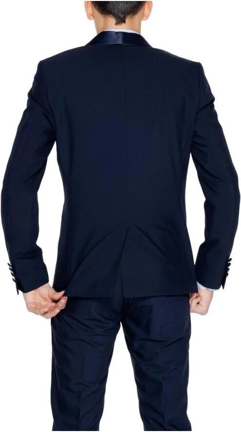 Antony Morato Heren Pak Jas Lente Zomer Collectie Blue Heren