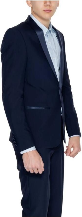 Antony Morato Heren Pak Jas Lente Zomer Collectie Blue Heren - Foto 2