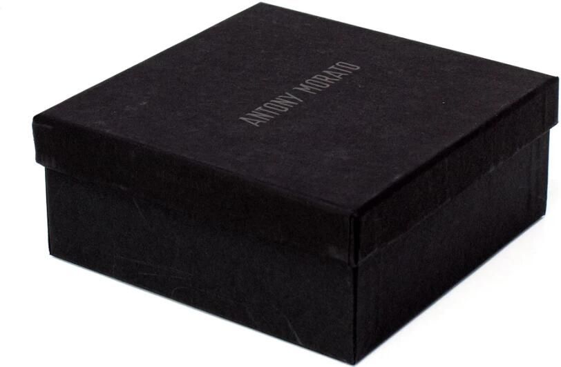 Antony Morato Zwarte Leren Riem met Gespsluiting Black Heren - Foto 4