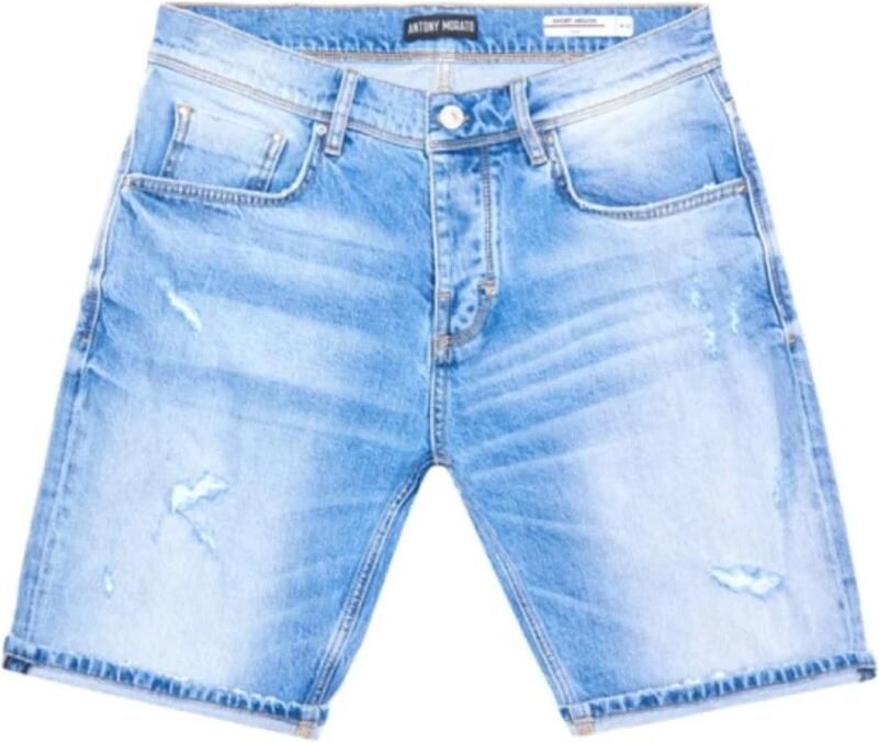 Antony Morato Katoenen Bermuda Shorts Lente Zomer Collectie Blue Heren - Foto 8