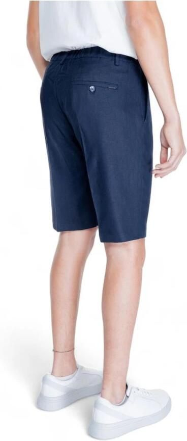 Antony Morato Wortel Bermuda Shorts Lente Zomer Collectie Blue Heren - Foto 4