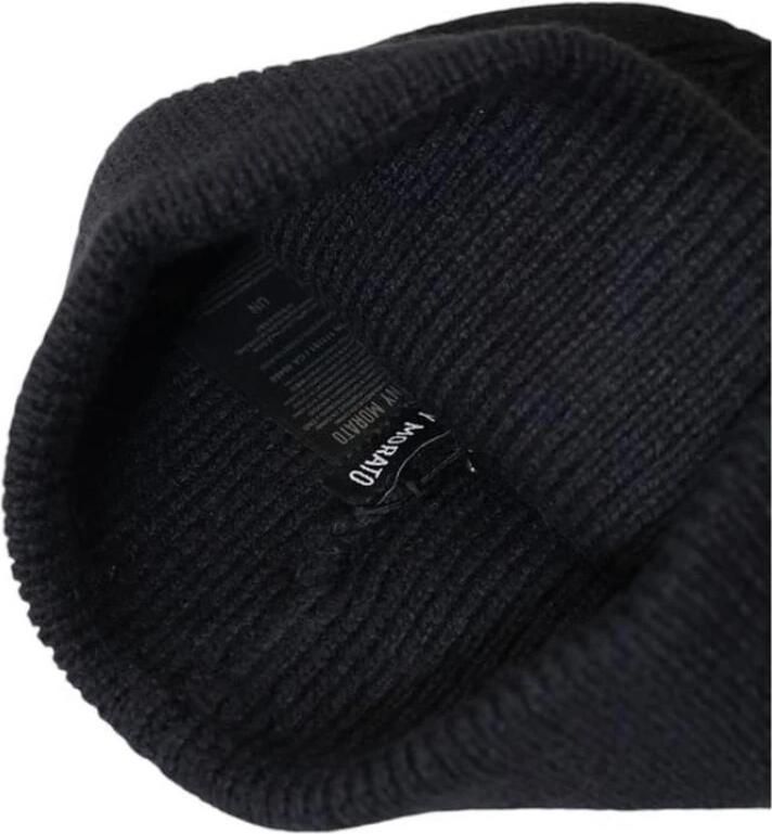 Antony Morato Zwarte Wollen Hoeden & Petten Collectie Black Heren