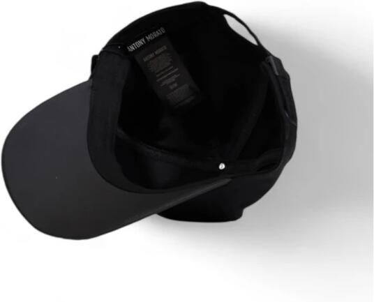 Antony Morato Zwarte bedrukte spetten met gesp Black