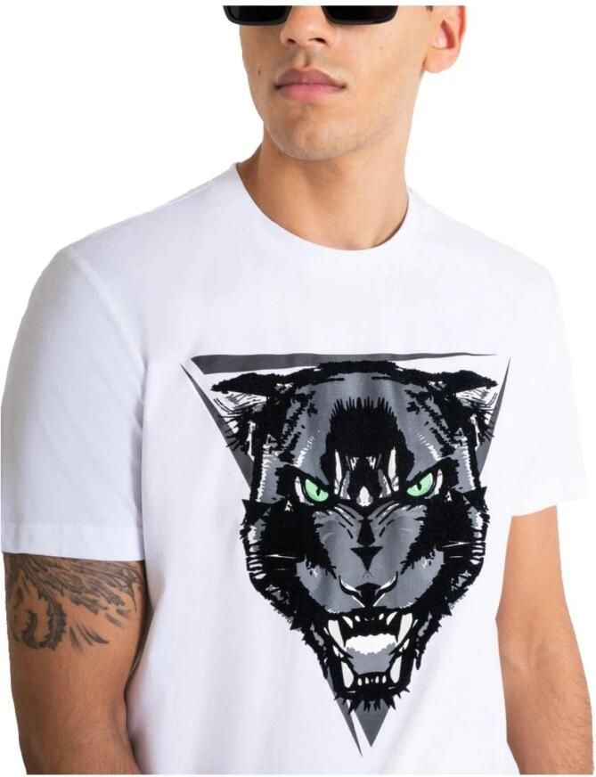 Antony Morato Katoenen T-shirt en Polo Collectie White Heren