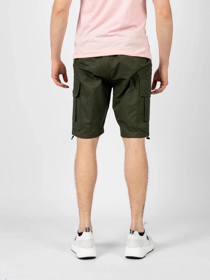 Antony Morato Groene katoenen shorts met ritssluiting en knoopsluiting Green Heren - Foto 7