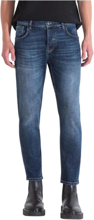 Antony Morato Slim Enkel Lengte Denim Jeans Blue Heren - Foto 3