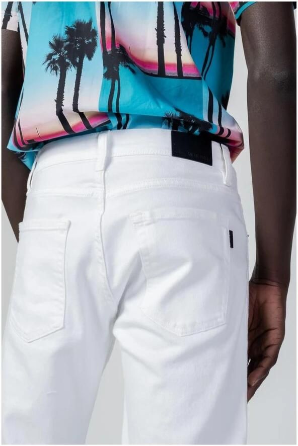 Antony Morato Heren Witte Effen Jeans met Ritssluiting en Knoopsluiting White Heren - Foto 2