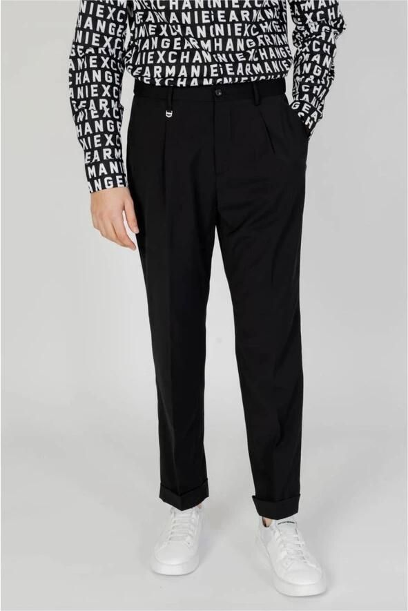 Antony Morato Zwarte broek met rits en knoopsluiting Black Heren - Foto 3